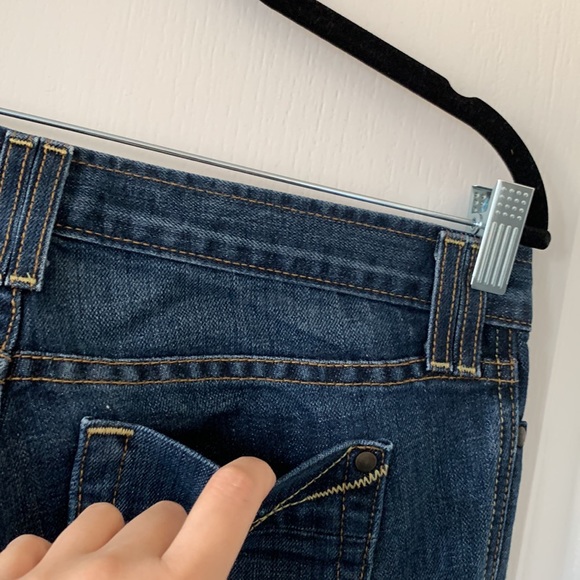 GAP Original Ultra Low Rise Bootcut Jeans Size 4P - Picture 14 of 16